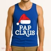 Pap Claus Christmas Family Group Matching Pajama Gift Tank Top thumb 3