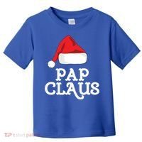 Pap Claus Christmas Family Group Matching Pajama Gift Toddler T-Shirt thumb 0