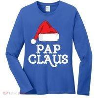 Pap Claus Christmas Family Group Matching Pajama Gift Women's Long Sleeve Shirt thumb 0