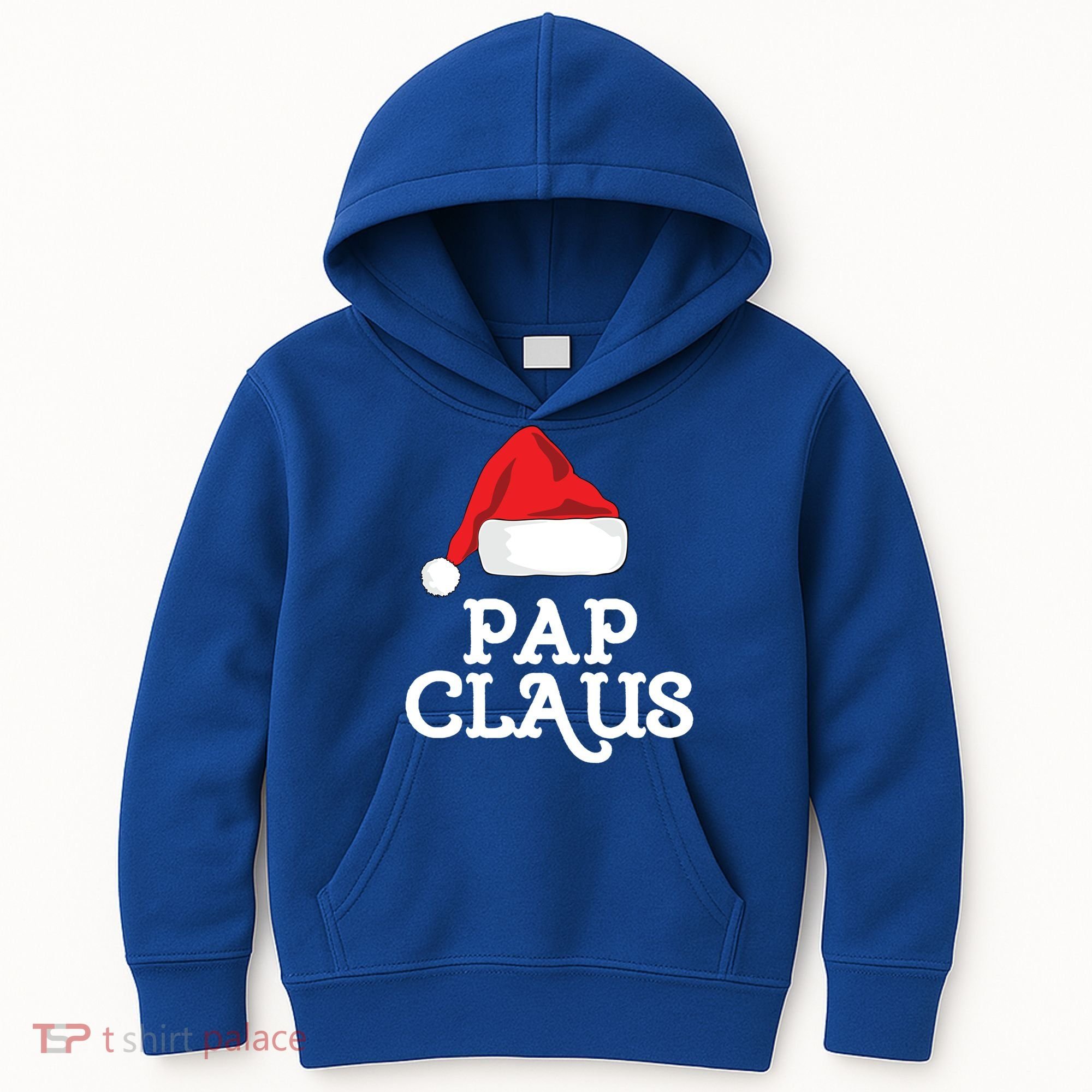 Pap Claus Christmas Family Group Matching Pajama Gift Kids Hoodie