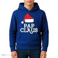 Pap Claus Christmas Family Group Matching Pajama Gift Kids Hoodie thumb 4