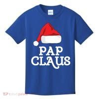Pap Claus Christmas Family Group Matching Pajama Gift Kids T-Shirt thumb 0