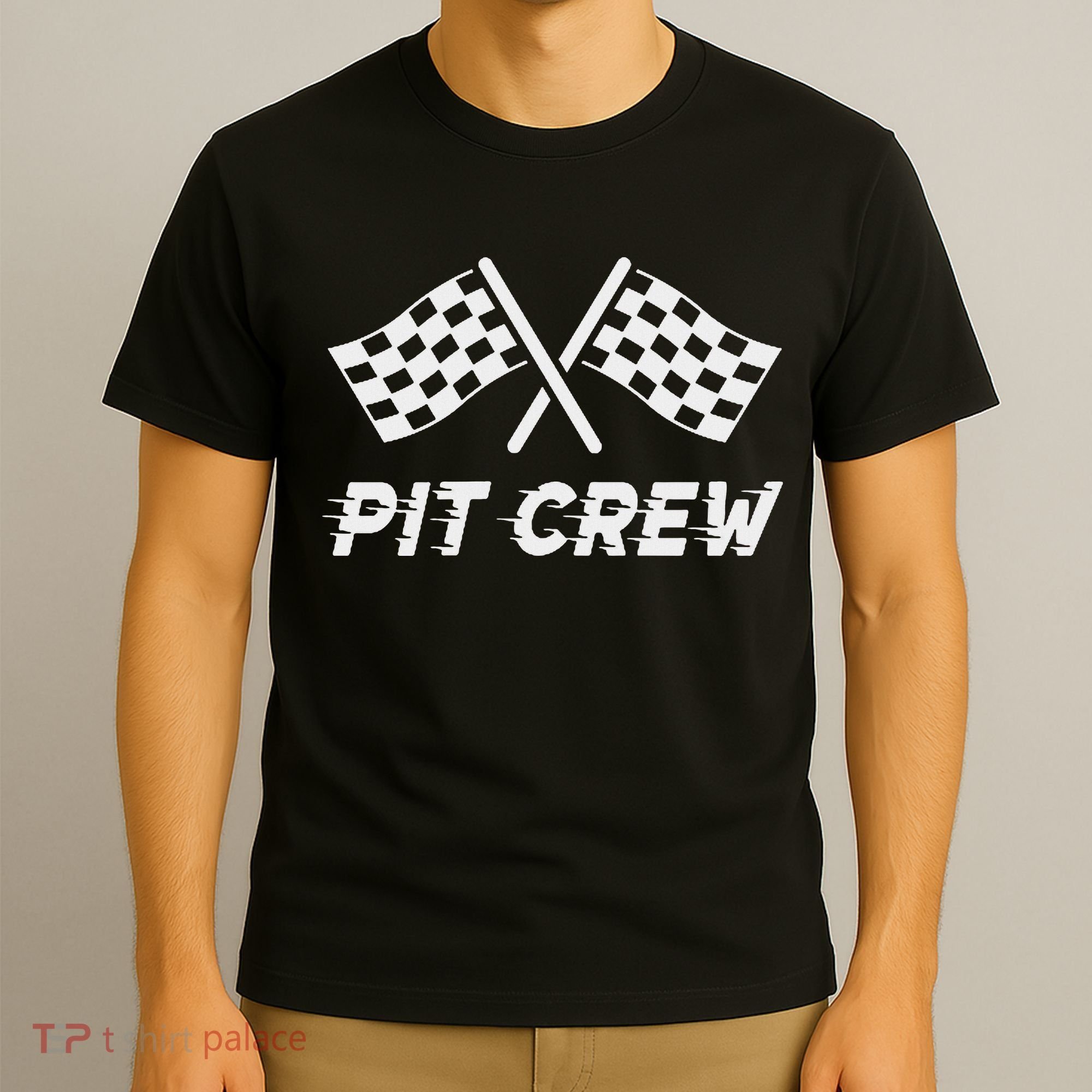 Pit Crew Costume For Racing Car Parties T-Shirt