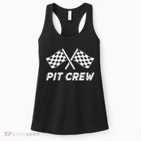 Pit Crew Costume For Racing Car Parties Women's Tank Top thumb 0