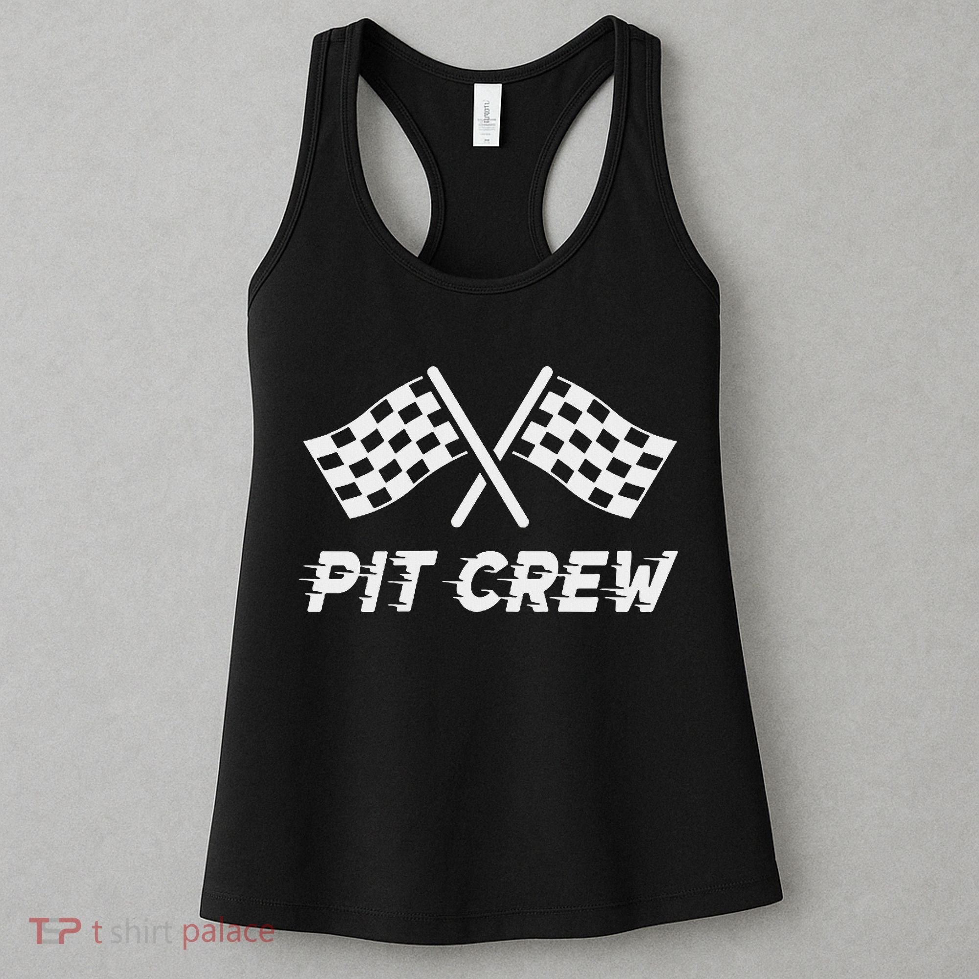 Pit Crew Costume For Racing Car Parties Women's Tank Top