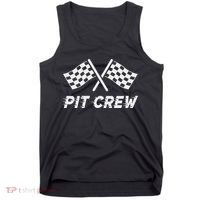 Pit Crew Costume For Racing Car Parties Tank Top thumb 0