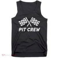 Pit Crew Costume For Racing Car Parties Tank Top thumb 0