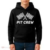Pit Crew Costume For Racing Car Parties Kids Hoodie thumb 4