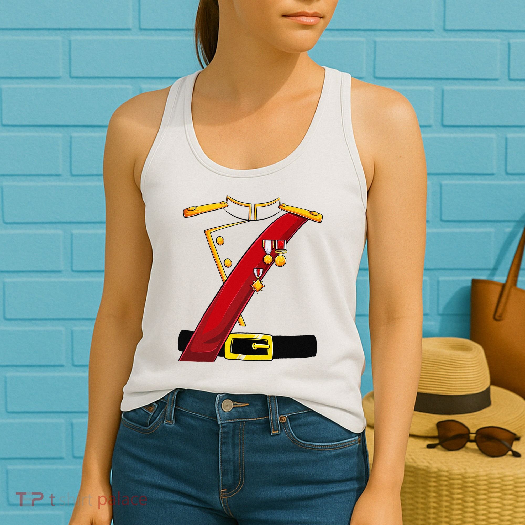 Prince Charming Costume Halloween Men Women's Tank Top