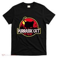 Purrassic Cat Chonk Oh Lawd For Cat Dad Cat T-Shirt thumb 0