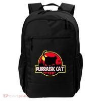 Purrassic Cat Chonk Oh Lawd For Cat Dad Cat Backpack thumb 0