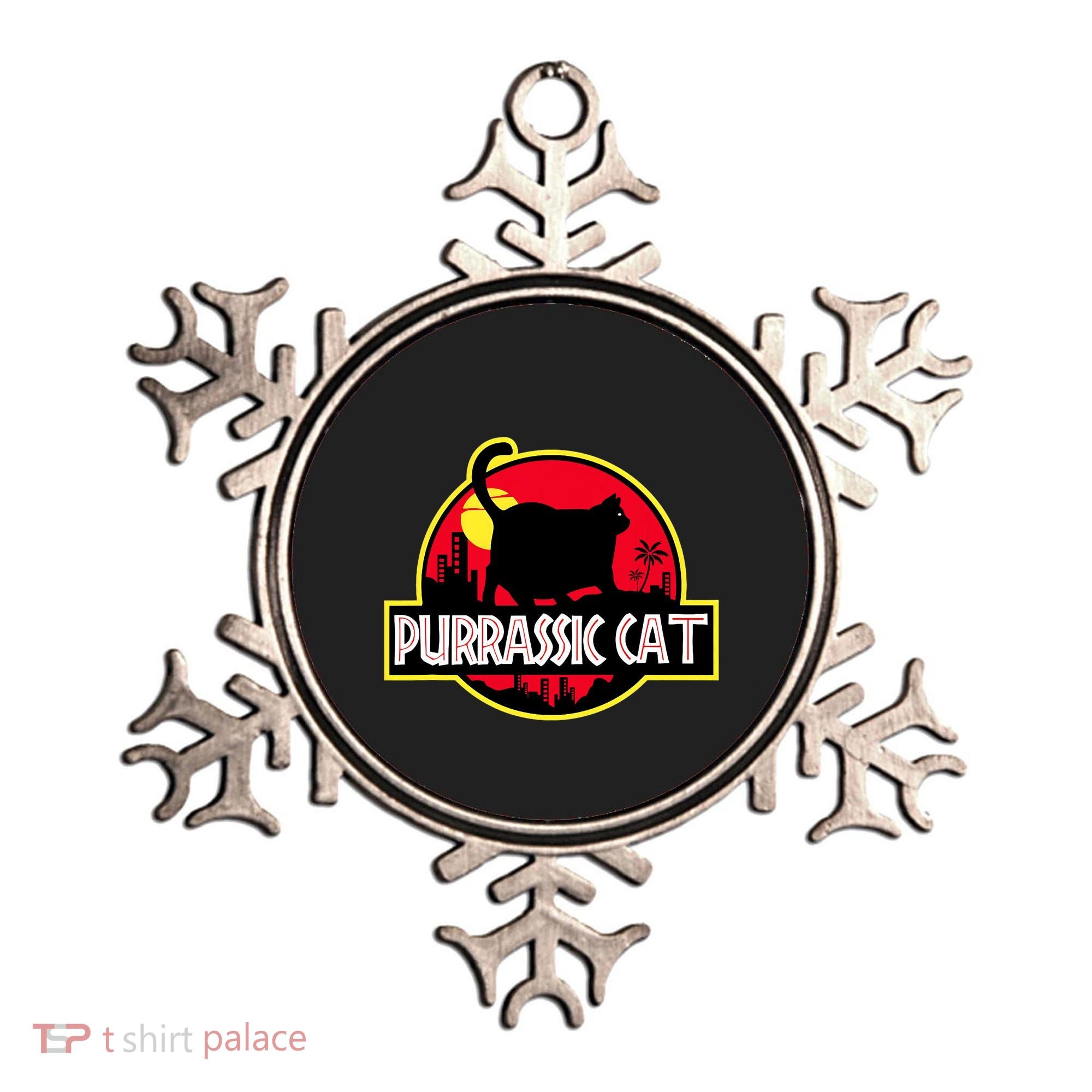 Purrassic Cat Chonk Oh Lawd For Cat Dad Cat Ornament
