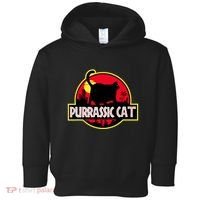 Purrassic Cat Chonk Oh Lawd For Cat Dad Cat Toddler Hoodie thumb 0