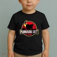 Purrassic Cat Chonk Oh Lawd For Cat Dad Cat Toddler T-Shirt thumb 2