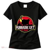 Purrassic Cat Chonk Oh Lawd For Cat Dad Cat Women's T-Shirt thumb 0
