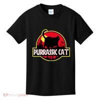 Purrassic Cat Chonk Oh Lawd For Cat Dad Cat Kids T-Shirt thumb 0