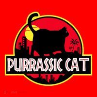 Purrassic Cat Chonk Oh Lawd For Cat Dad Cat Santa Hat thumb 1