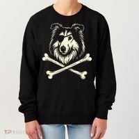 Pirate Collie Crossbones Dog Women's Sweatshirt thumb 0