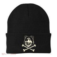 Pirate Collie Crossbones Dog Beanie thumb 0