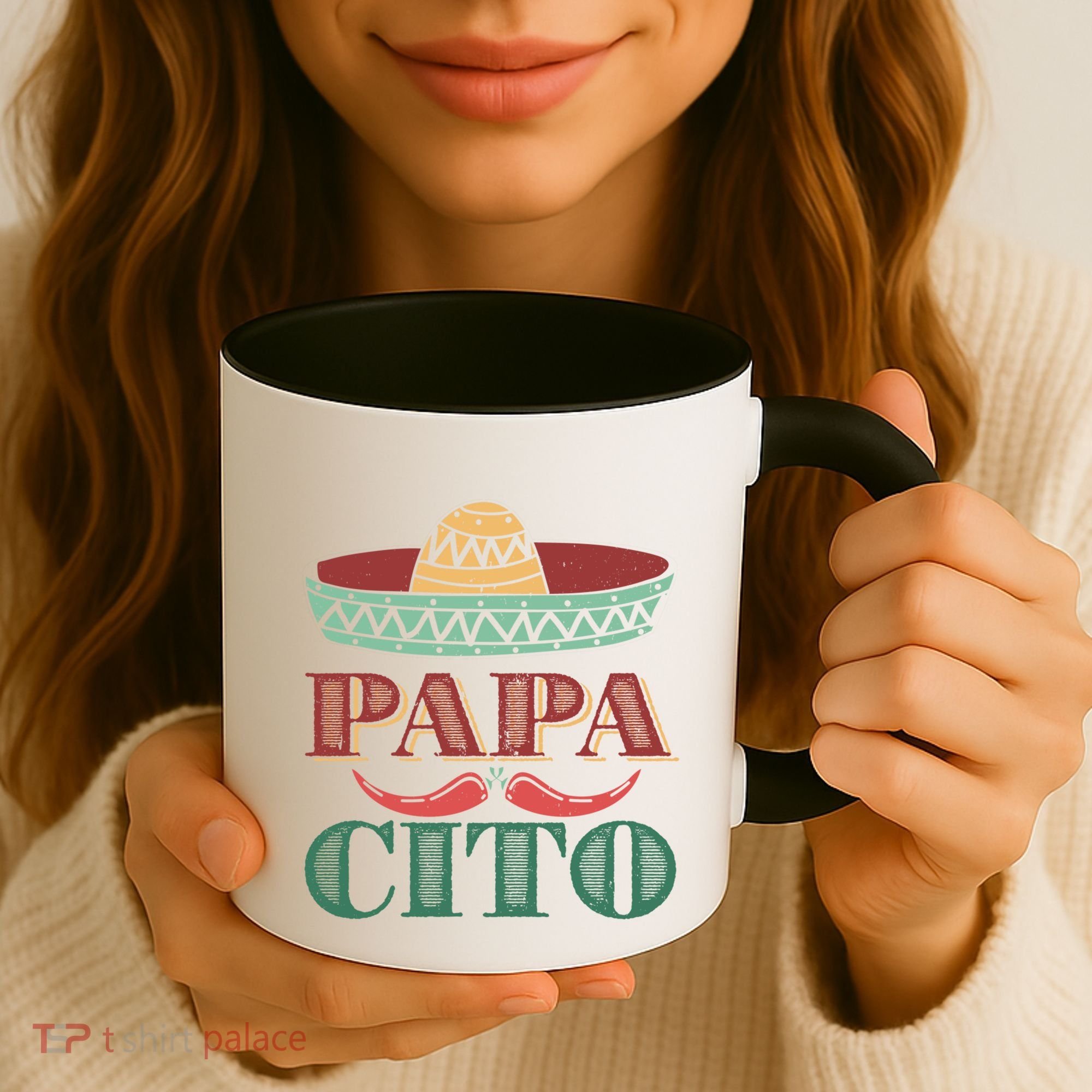 Papa Cito Cinco De Mayo Sombrero Hat Mexican Father Fiesta Gift Coffee Mug