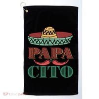 Papa Cito Cinco De Mayo Sombrero Hat Mexican Father Fiesta Gift Golf Towel thumb 0