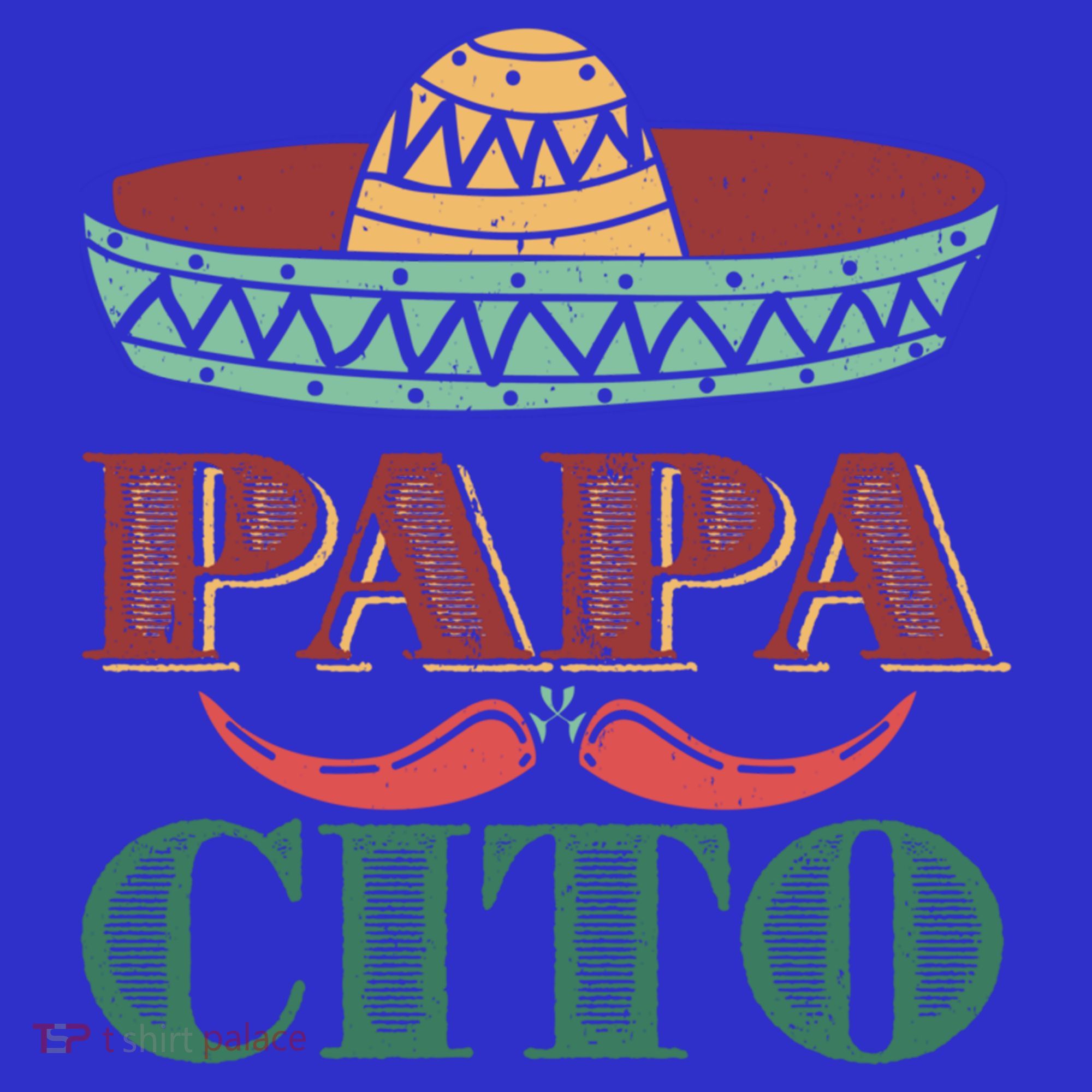 Papa Cito Cinco De Mayo Sombrero Hat Mexican Father Fiesta Gift Long Sleeve Shirt
