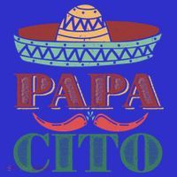 Papa Cito Cinco De Mayo Sombrero Hat Mexican Father Fiesta Gift Mousepad thumb 1