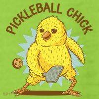 Pickleball Chick Cute Sport Adult Drive Performance Visor thumb 2