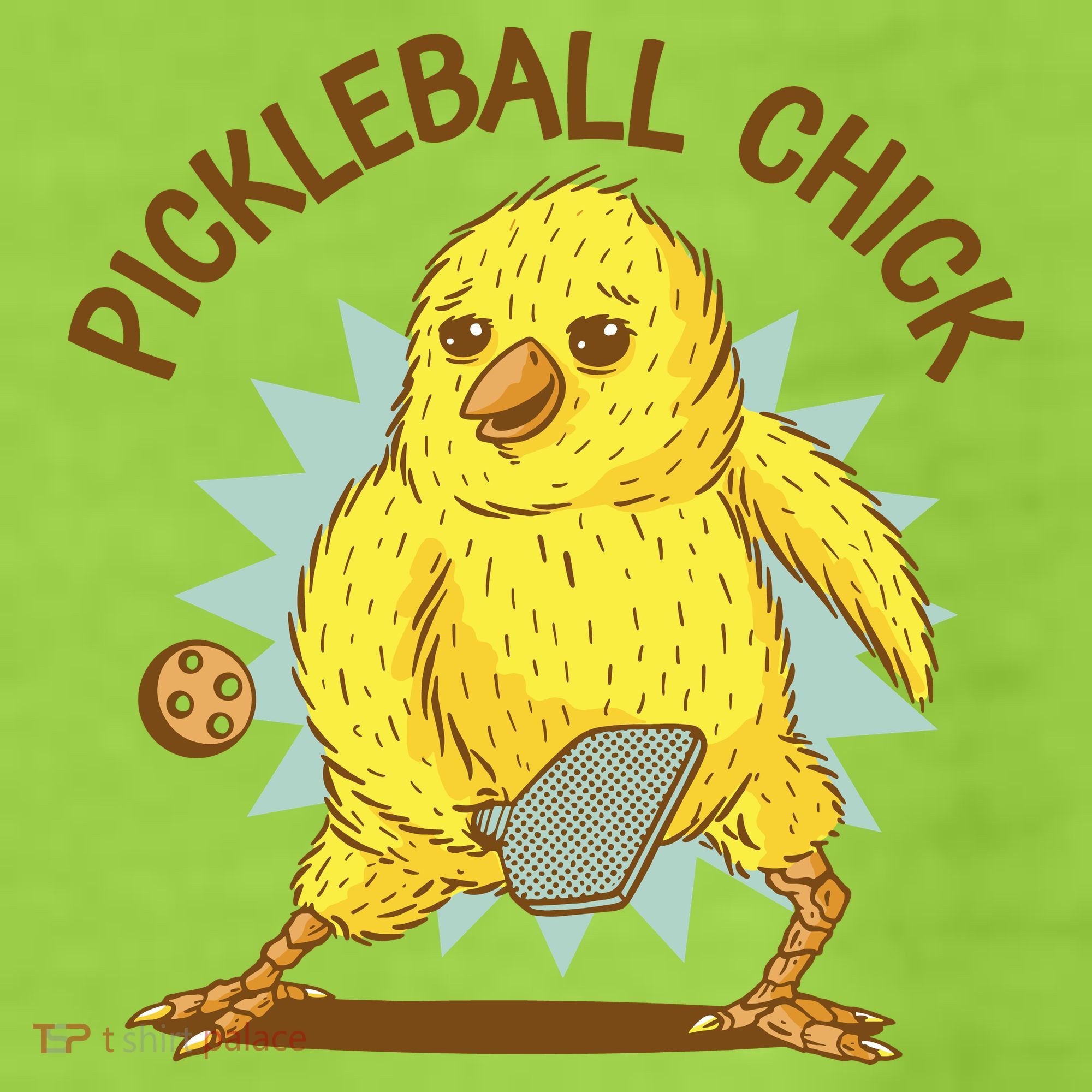 Pickleball Chick Cute Sport Adult Drive Performance Visor