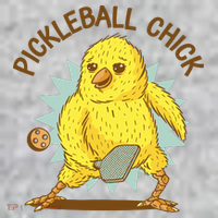 Pickleball Chick Cute Sport The Baniff Cuffed Pom Beanie thumb 2