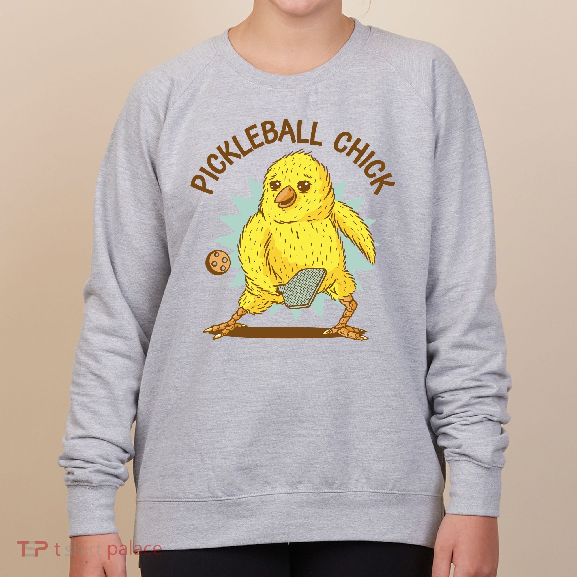 Pickleball Chick Cute Sport Women's Sweatshirt