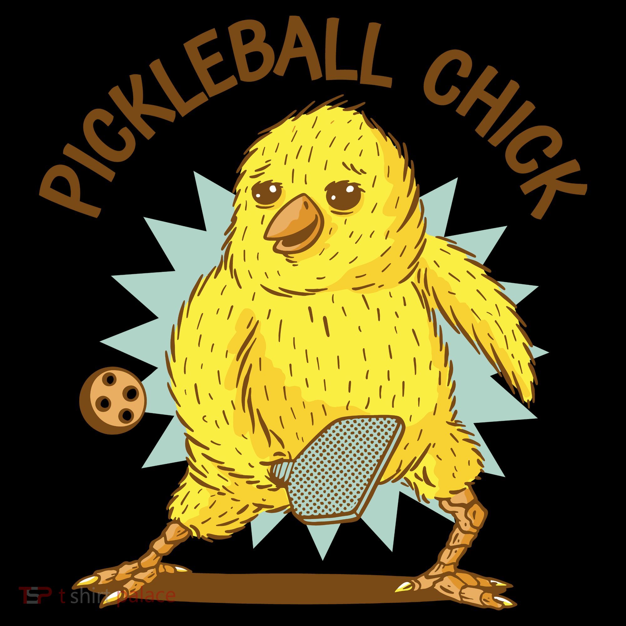 Pickleball Chick Cute Sport 16oz Travel Tumbler