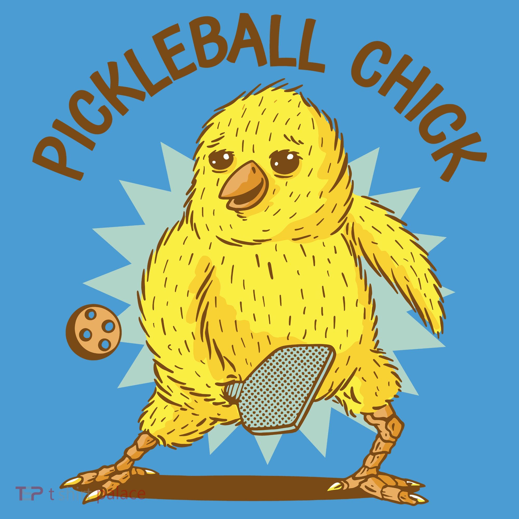 Pickleball Chick Cute Sport Tie Dye Hoodie
