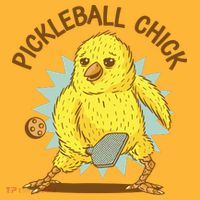Pickleball Chick Cute Sport Sustainable Knit Beanie thumb 2