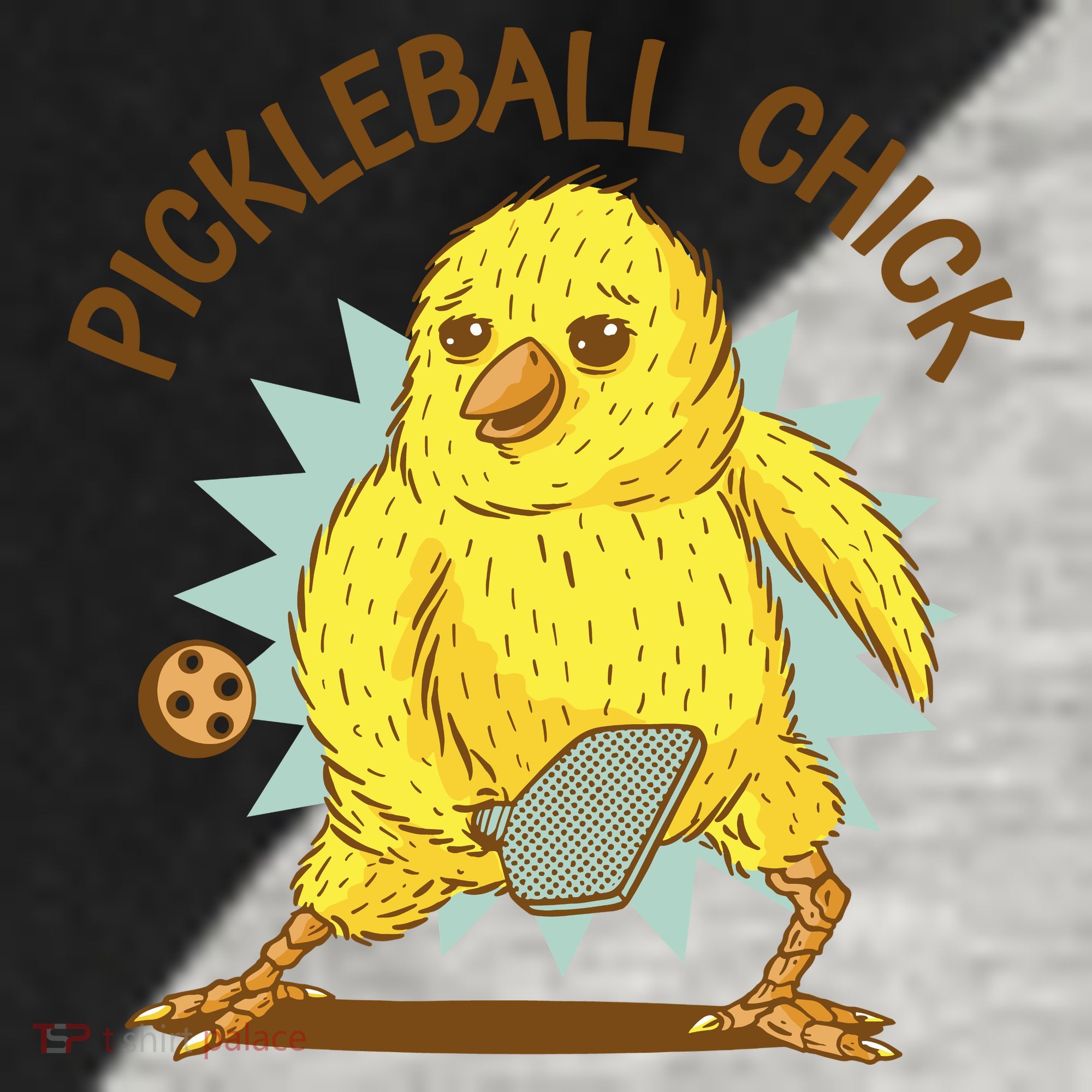 Pickleball Chick Cute Sport Raglan Baseball Sleeve Shirt