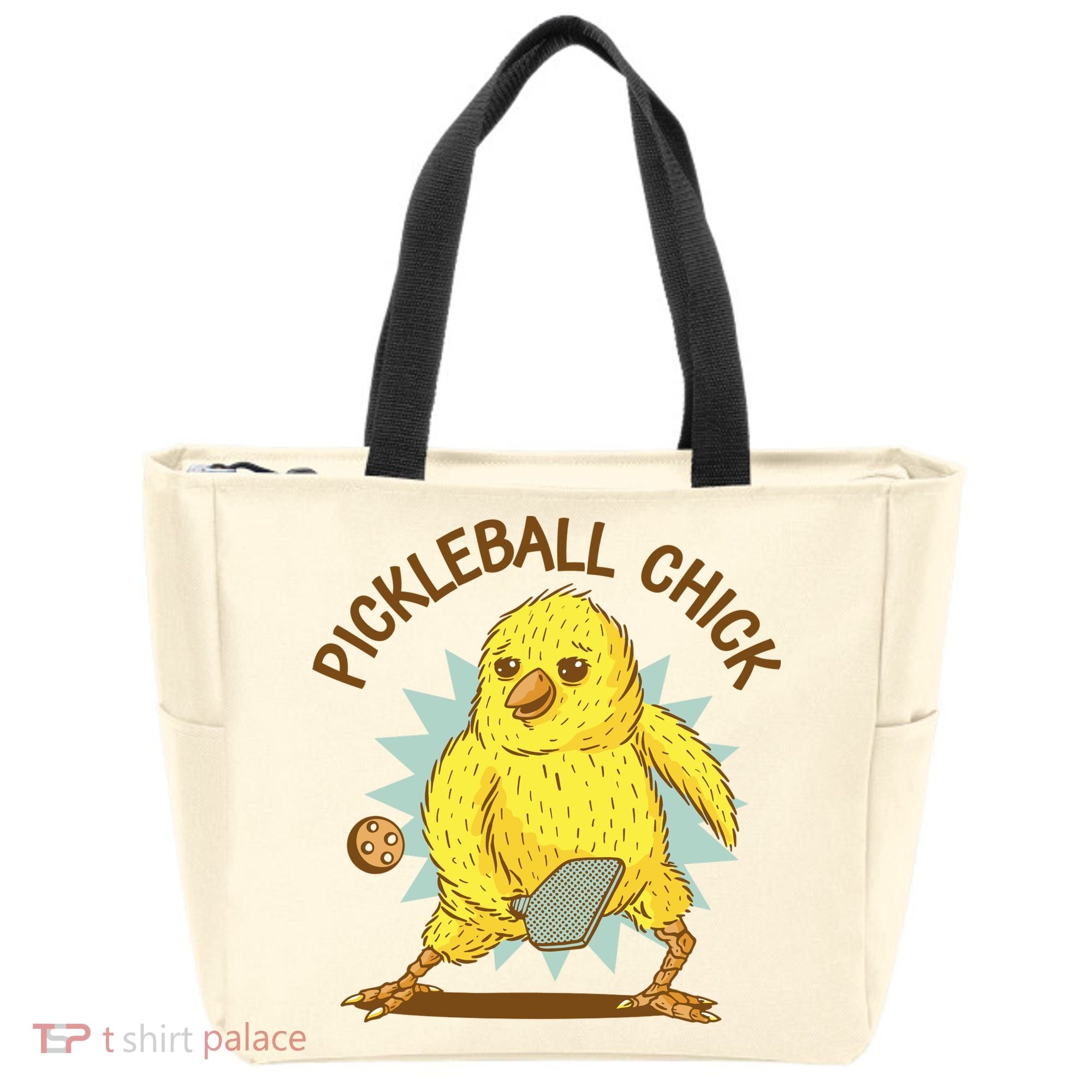 Pickleball Chick Cute Sport Tote Bag