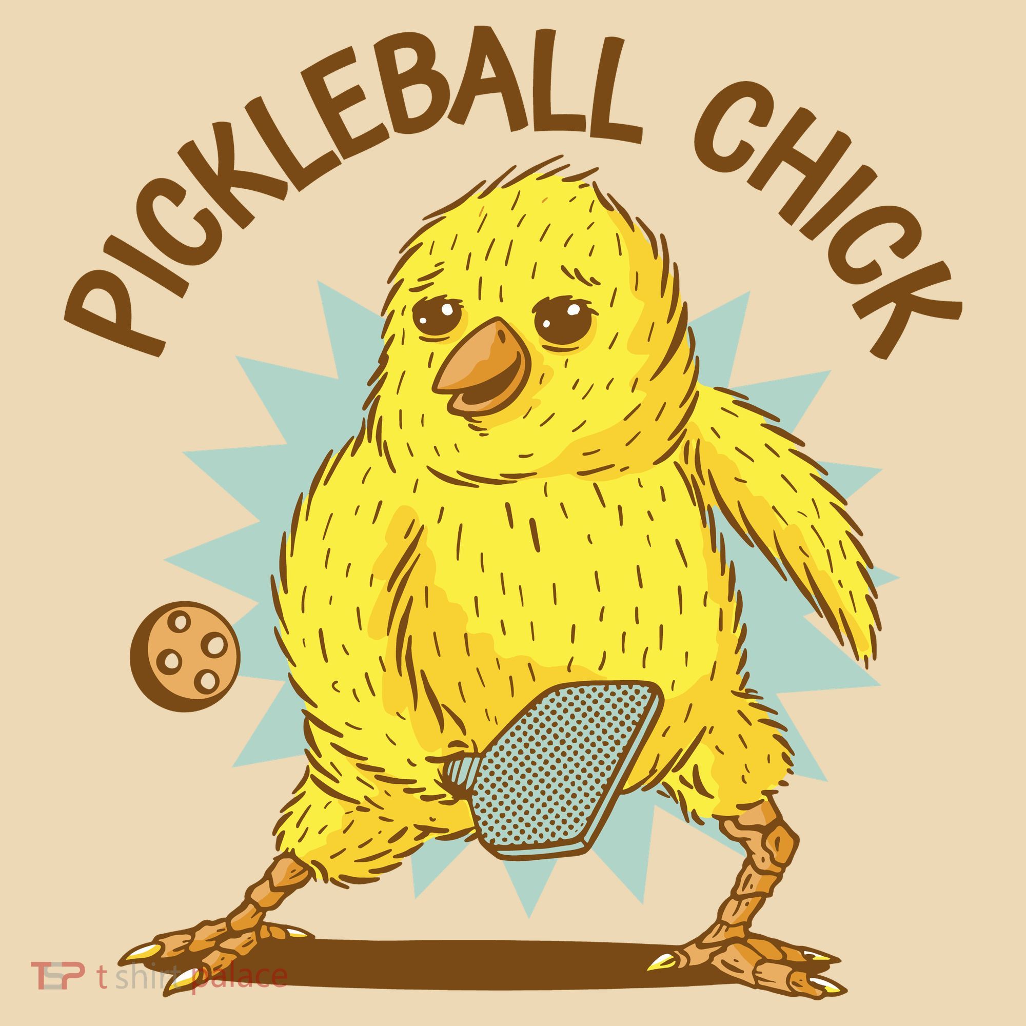 Pickleball Chick Cute Sport Tote Bag