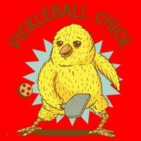Pickleball Chick Cute Sport Santa Hat thumb 1