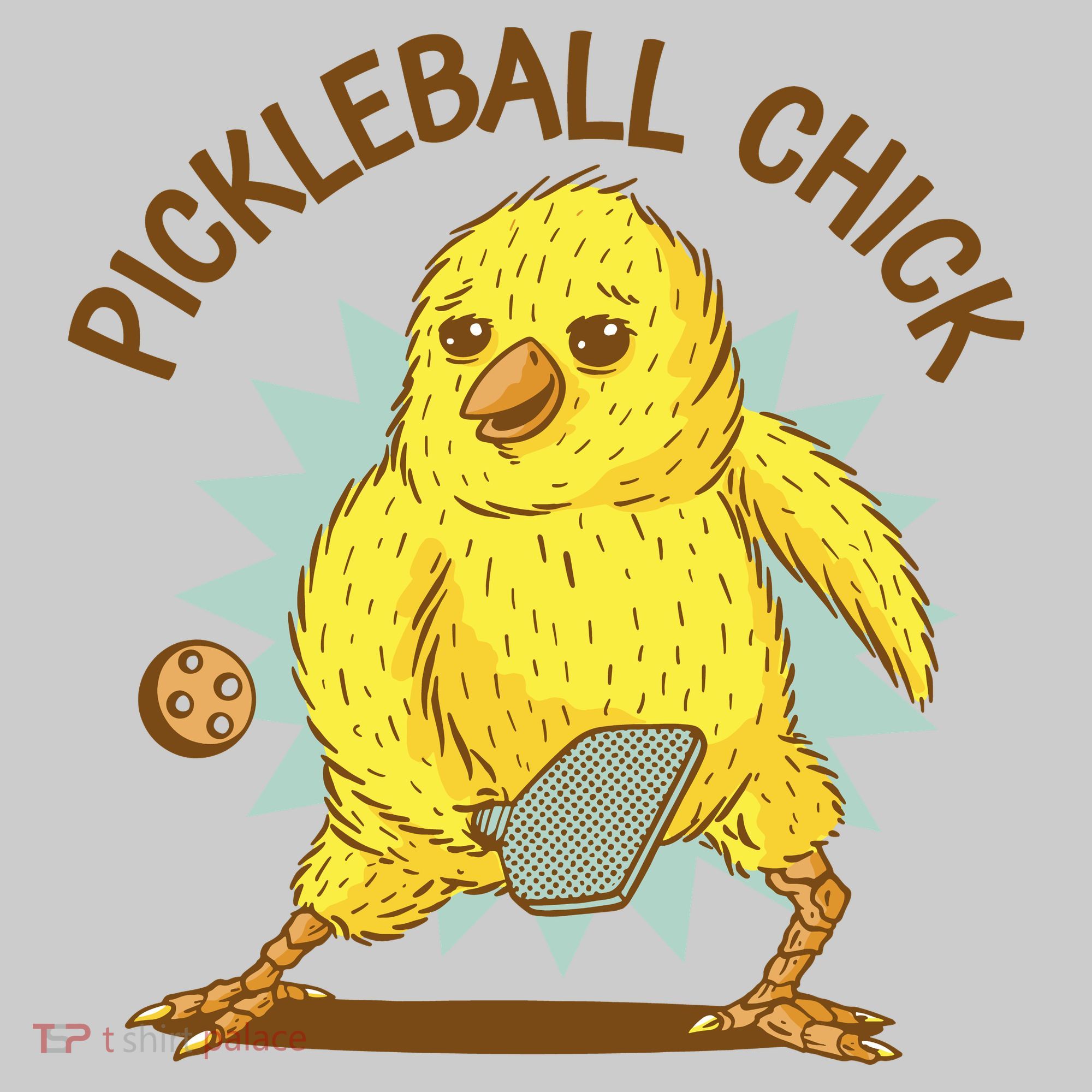 Pickleball Chick Cute Sport Performance Fleece Hoodie