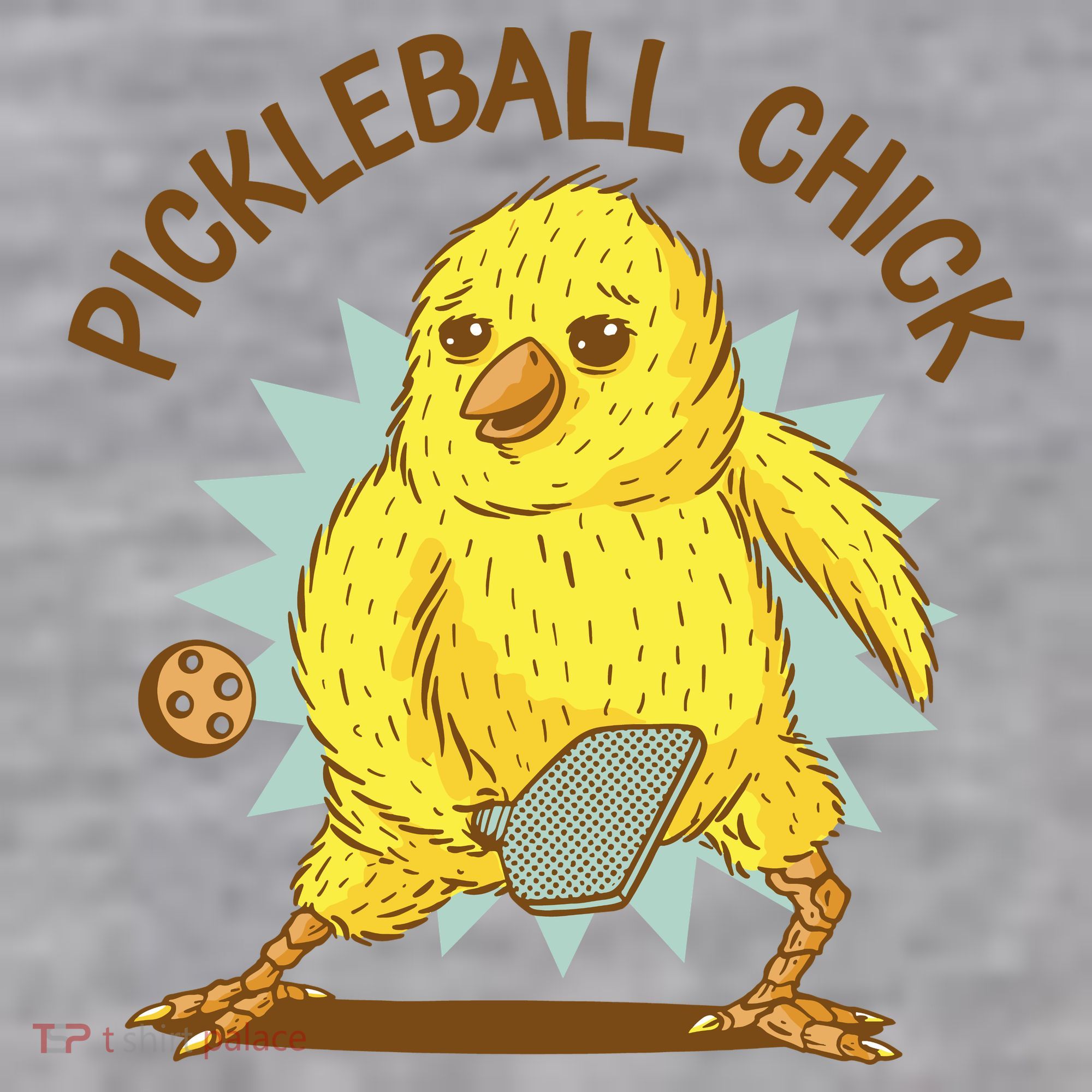 Pickleball Chick Cute Sport Infant Fleece One Piece