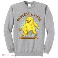 Pickleball Chick Cute Sport Tall Sweatshirt thumb 0