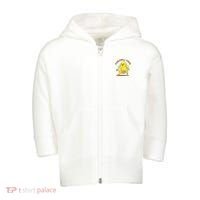 Pickleball Chick Cute Sport Toddler Zip Fleece Hoodie thumb 0