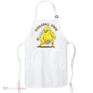 Pickleball Chick Cute Sport Apron