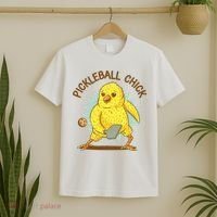 Pickleball Chick Cute Sport T-Shirt thumb 2