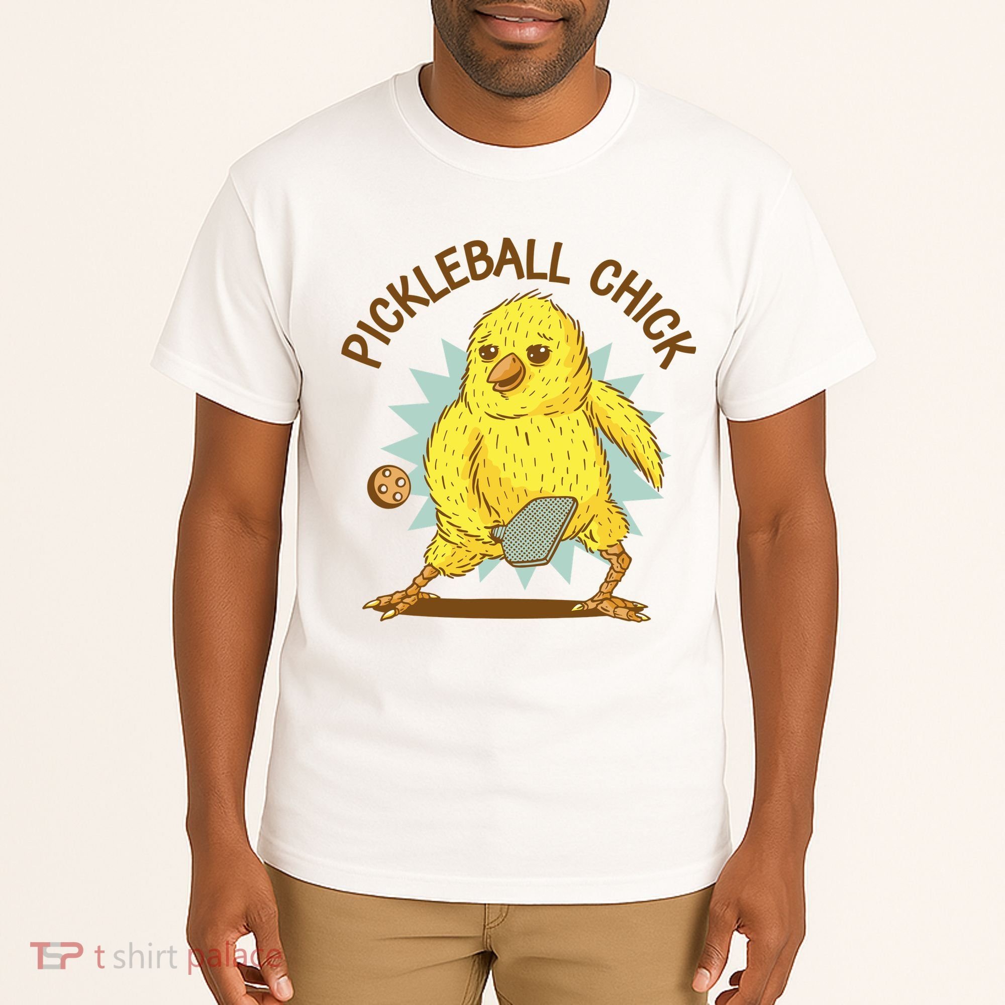 Pickleball Chick Cute Sport Tall T-Shirt