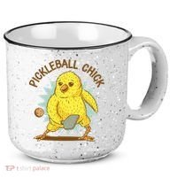 Pickleball Chick Cute Sport 15oz Campfire Ceramic Mug thumb 0