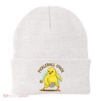 Pickleball Chick Cute Sport Beanie thumb 0