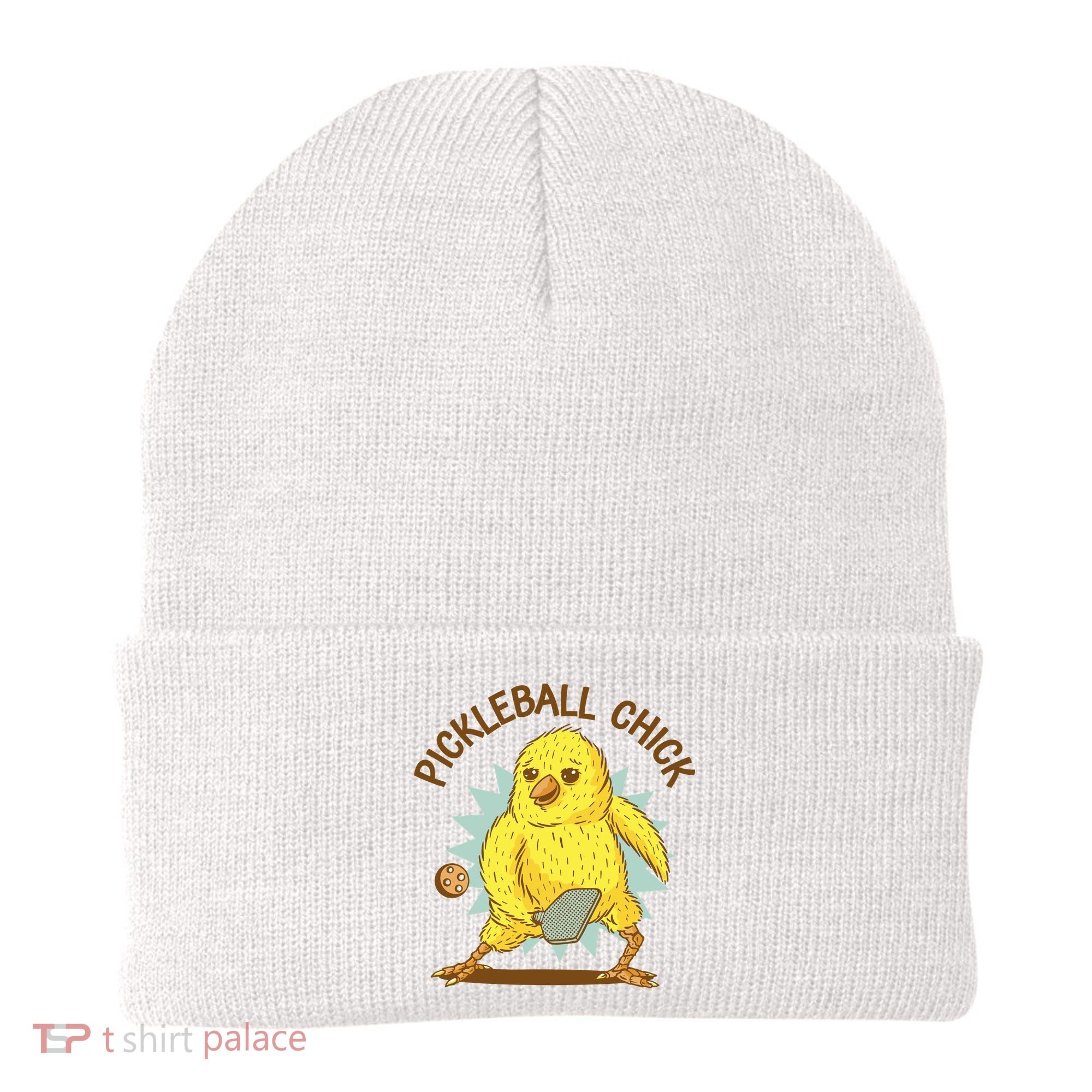 Pickleball Chick Cute Sport Beanie