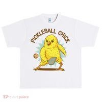 Pickleball Chick Cute Sport Urban Oversized Heavyweight T-Shirt thumb 0