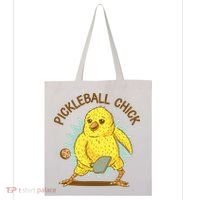 Pickleball Chick Cute Sport Tote Bag thumb 0